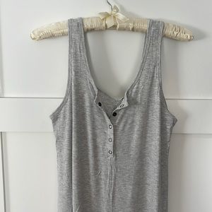 Maternity Sunday Sleep Sleeveless Nursing Jumpsuit.